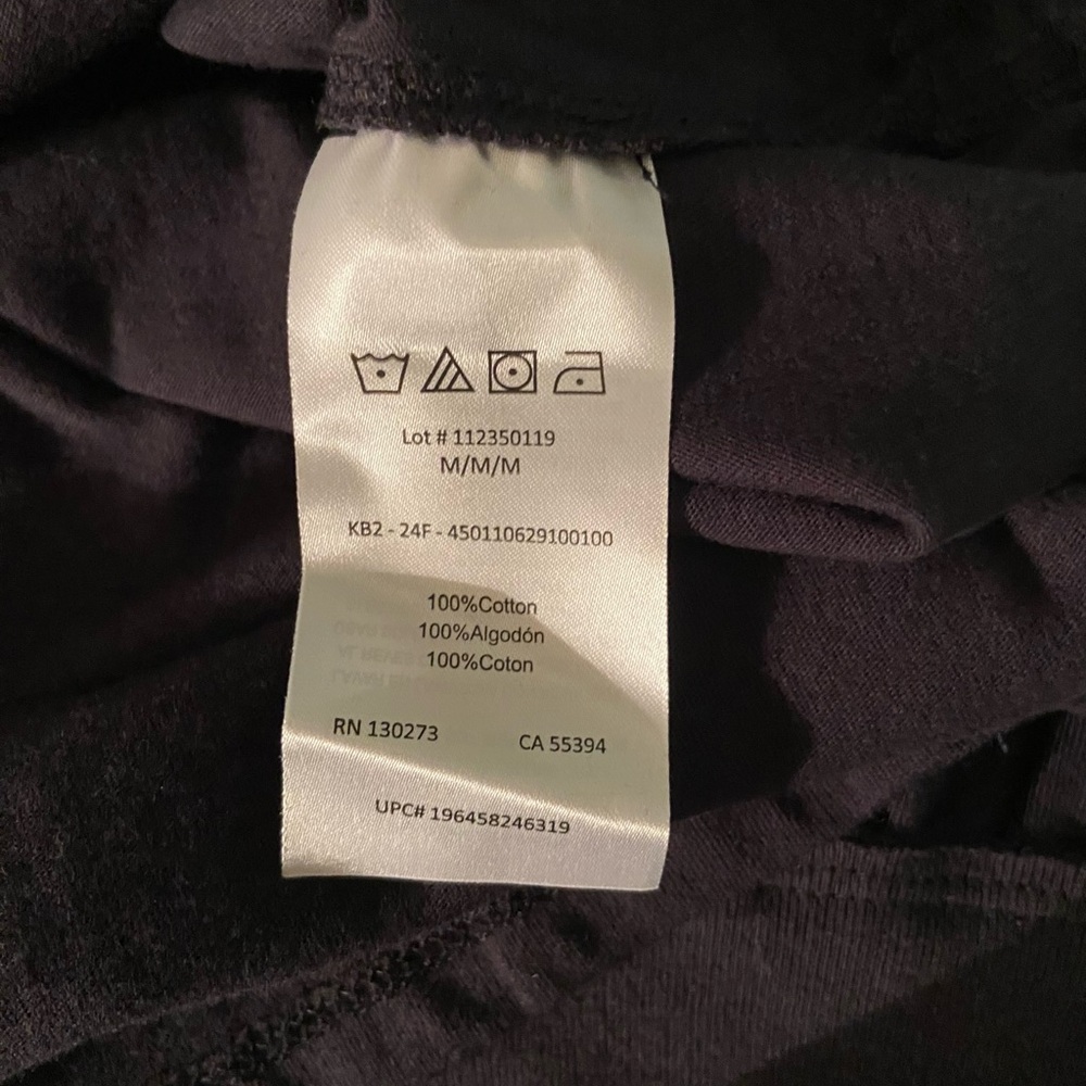 Wrangler Charcoal Long Sleeve Tee Shirt - Picture 9 of 12